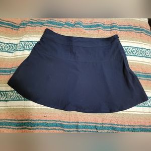 Chaps athletic skort. Size 14. Navy blue.